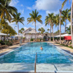 Rob Taylor in Swimming Pool at Perry Hotel Key West Florida Keys 4