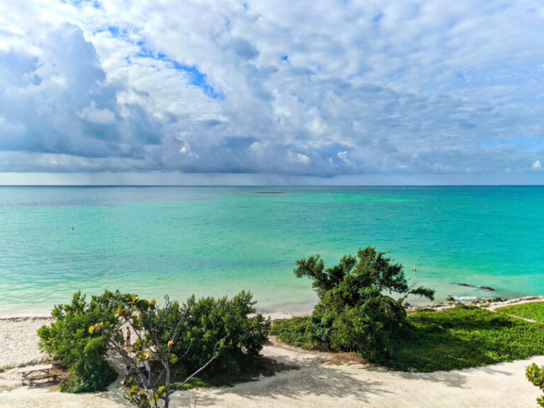 Turquoise Water View from Bahia Honda State Park Big Pine Key Florida Keys 2020 1