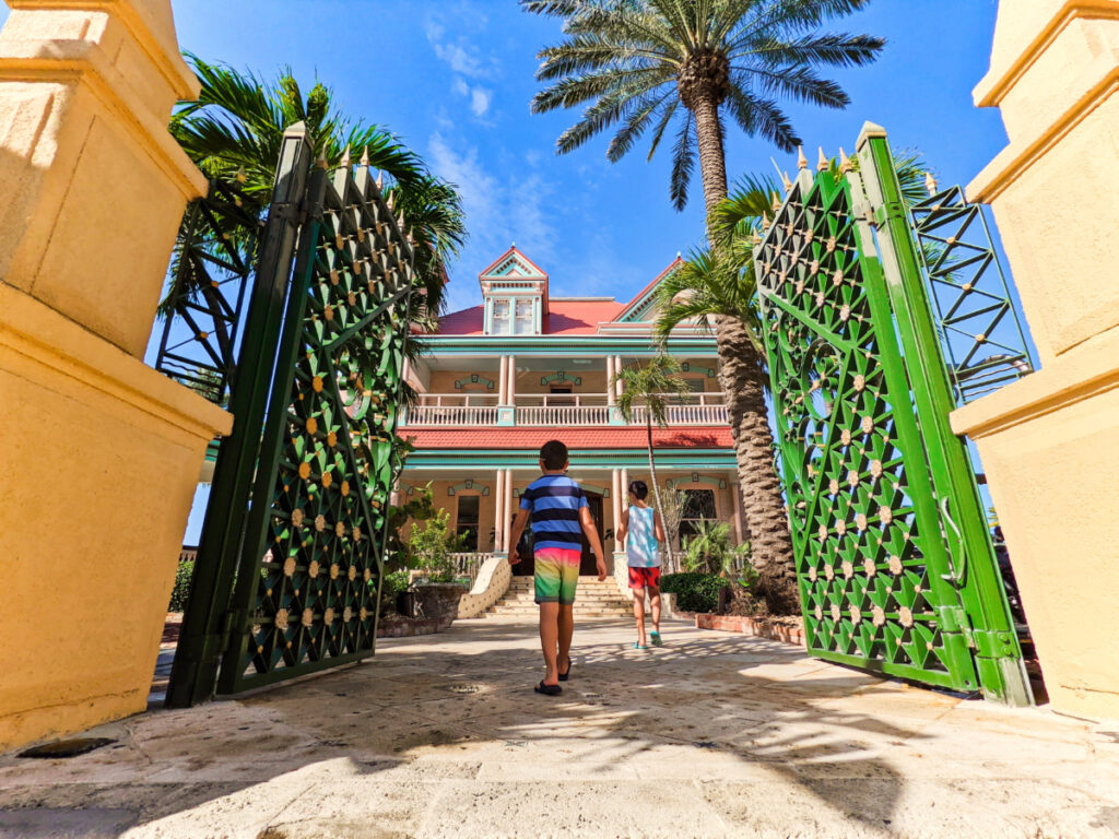 Taylor Family at Southernmost House Key West Florida Keys 1