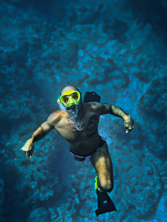 Rob Taylor Free Diving with Horizon Divers Key Largo Florida Keys 3