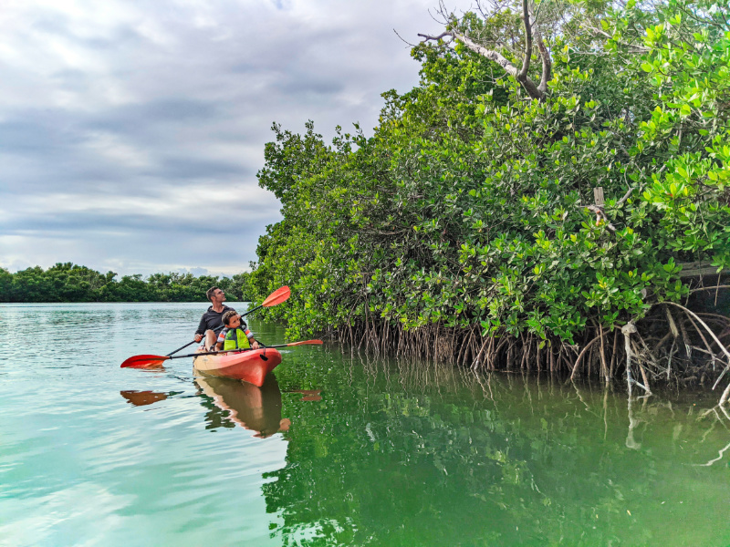 Taylor Family Kayaking at Curry Hammock State Park Fat Duck Key Marathon Florida Keys 2020 3