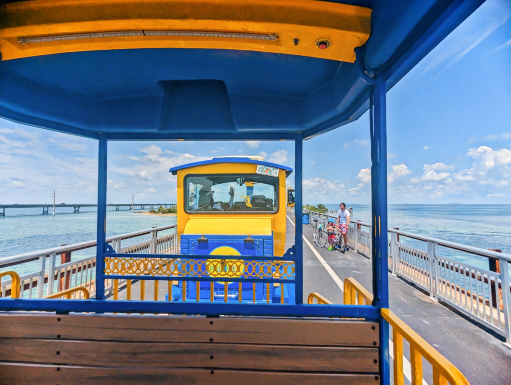 Train Tram on Historic Pigeon Key Tour Middle Keys Florida Keys 1