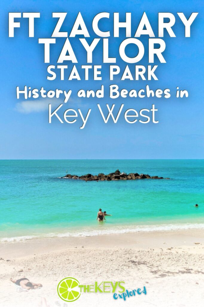 Fort Zachary Taylor State Park is a favorite place for having beach days in Key West. Complete with white sand, snorkeling, trails and a historic fort, see what you need to know and plan for to visit Fort Zachary Taylor when you come to the Florida Keys.