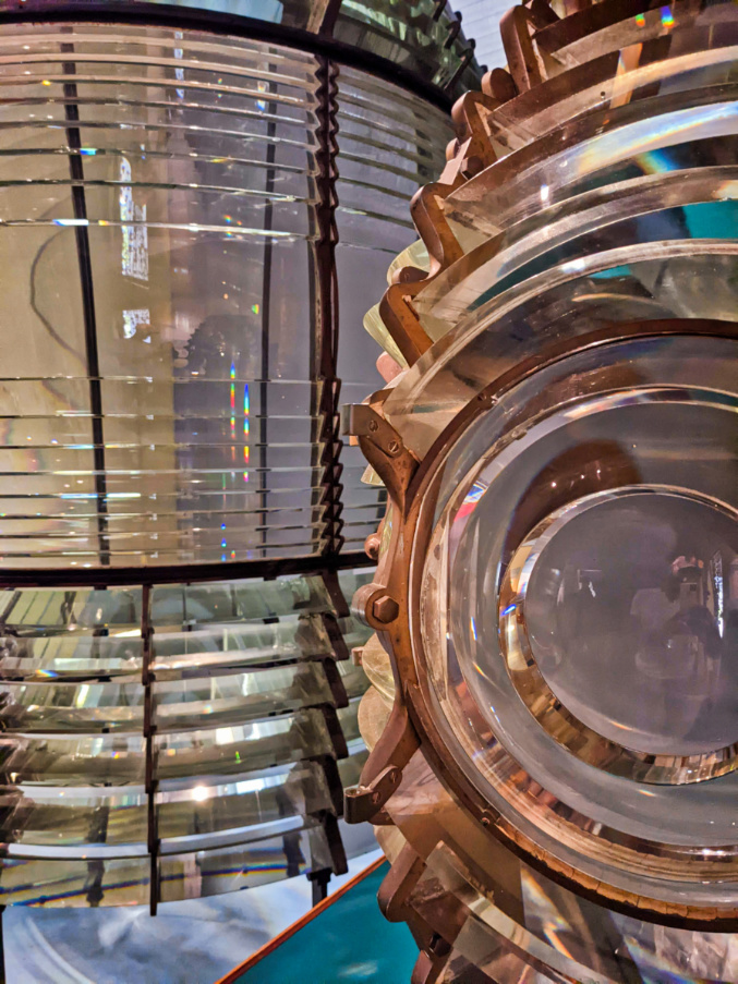 Fresnel Lenses at Key West Lighthouse and Maritime Museum Florida Keys 1