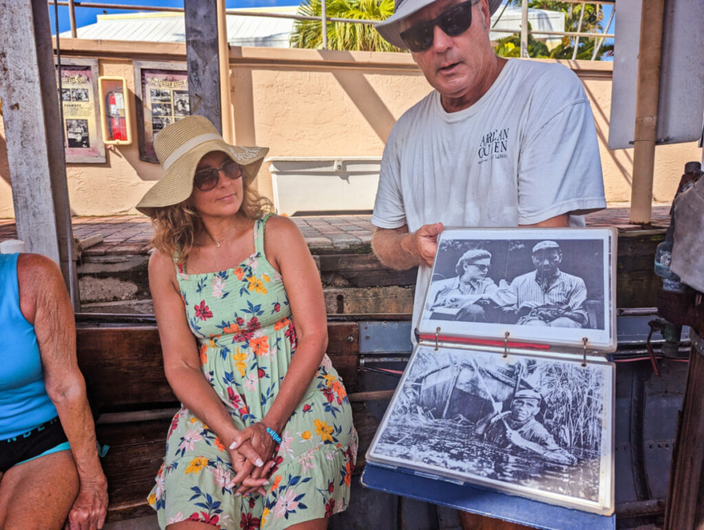 Kelly on African Queen Historic Boat Tour Key Largo Florida Keys 1