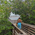 Kelly on Boardwalk Trails at John Pennekamp Coral Reef State Park Key Largo Florida Keys 1