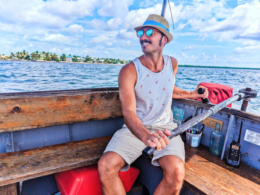 Rob Taylor on African Queen Boat Tour from Key Largo Florida Keys 1