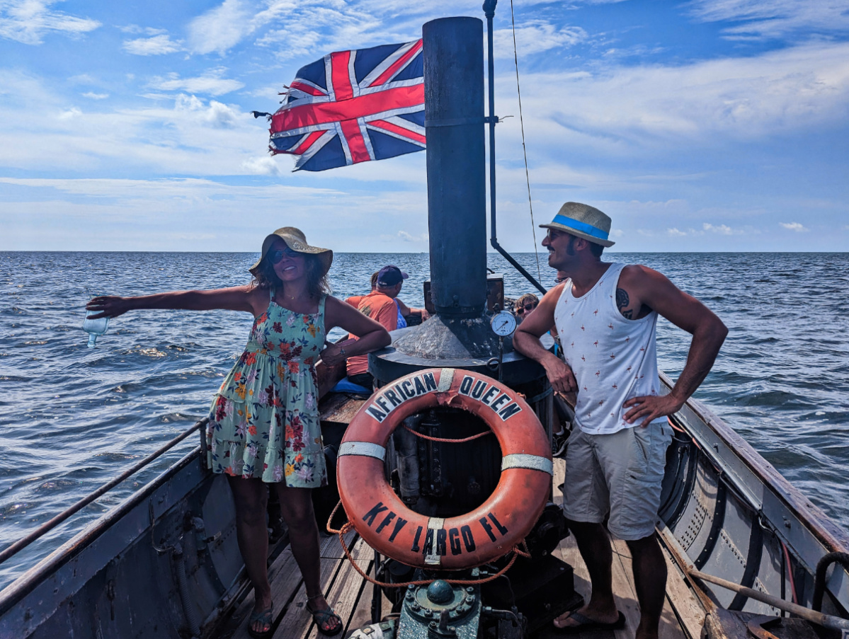 African Queen Boat Tour in Key Largo – Perfect for Film and History Buffs