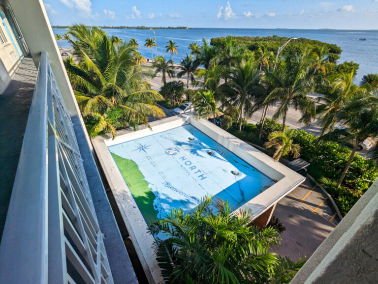 Lagoon View from 24 North Hotel Key West Florida Keys 2