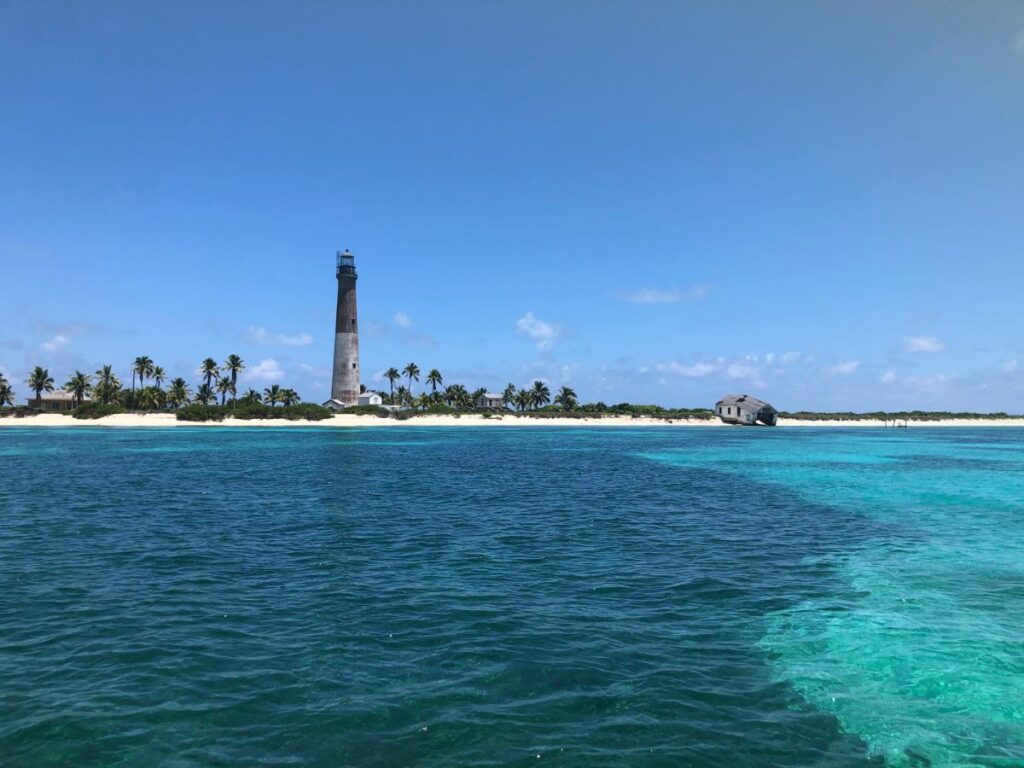 Loggerhead Key Lighthouse at Dry Tortugas National Park Florida Keys