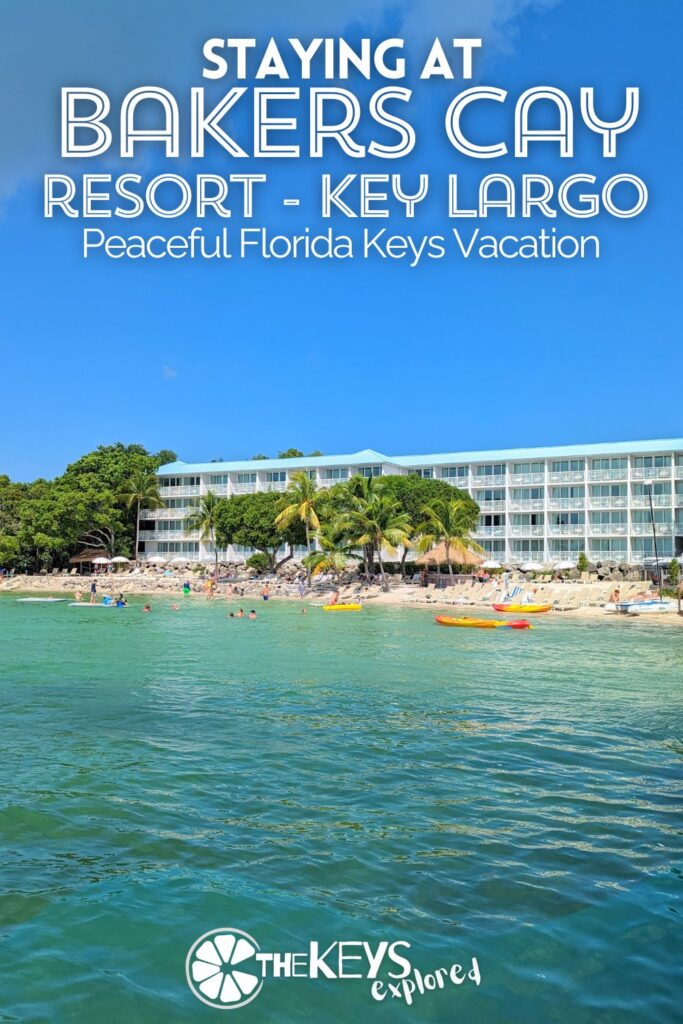 Bakers Cay Resort of Key Largo is one of the most peaceful resorts we've stayed at. From quiet beach nooks to balconies and swimming pools that are perfect for relaxing, this is a top pick for where to stay on Key Largo.