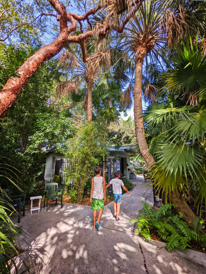 Taylor Family at Key West Tropical Forest and Botanical Garden Florida Keys 1