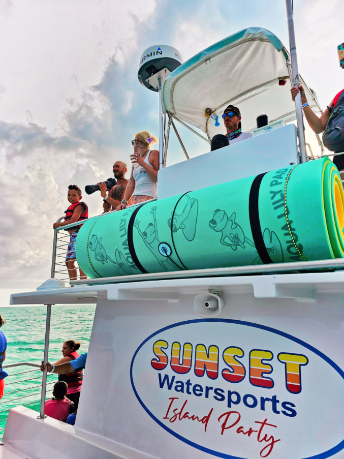 Taylor Family on Sunset Watersports Evening Snorkel Tour Key West Florida Keys 1