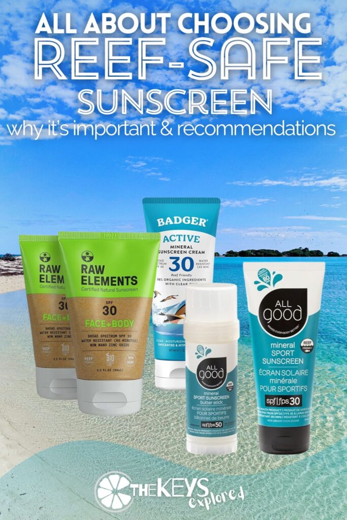 Reef-safe sunblock is very important when you're visiting the Florida Keys or any place with a delicate ecosystem. See what standard sunscreen can do to the environment and get recommendations for reef-safe sunscreen products.