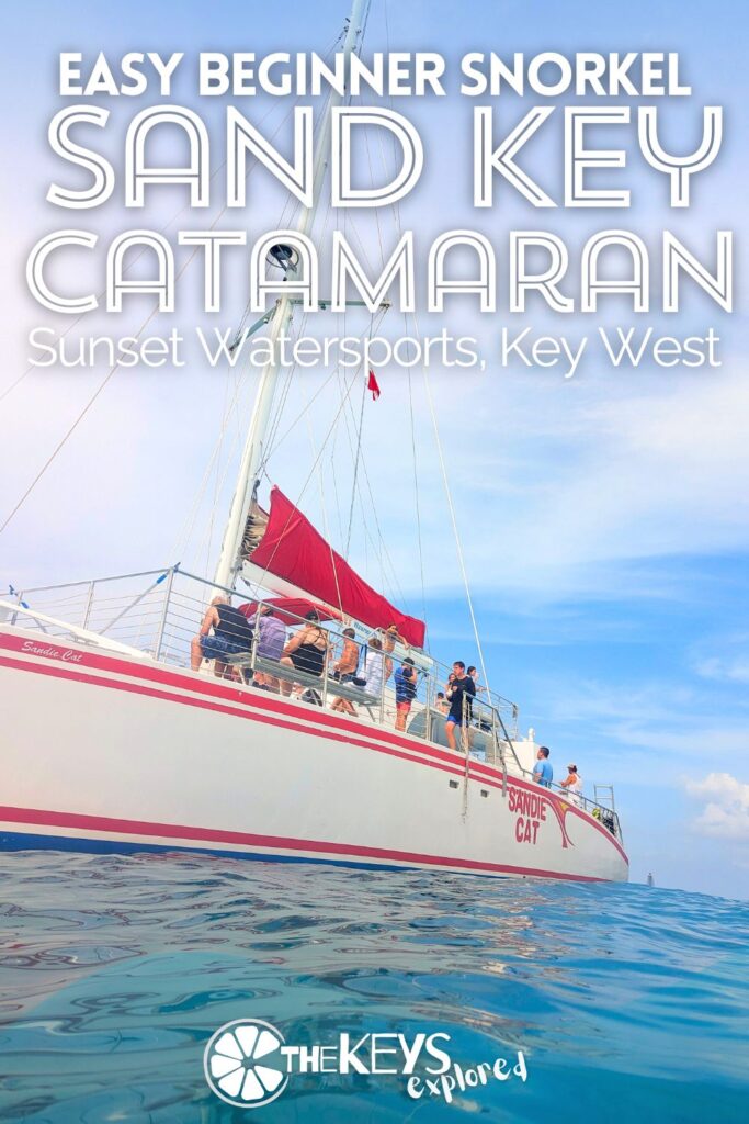 The catamaran snorkeling tour from Sunset Watersports in Key West is one of the best beginner snorkel tours available. See what to expect on this sailing trip, including sights and how to be prepared for Key West snorkeling.