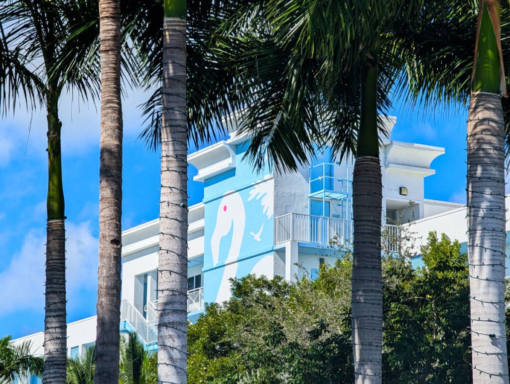 Exterior of Blue Flamingo Resort Key West Florida Keys 3
