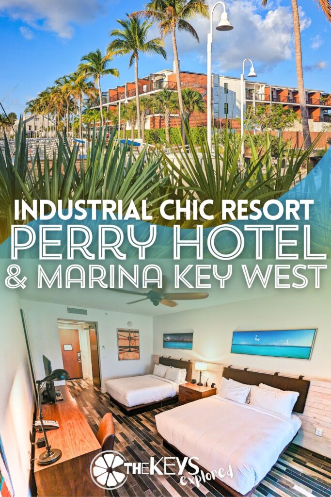 The Perry Hotel and Marina in Key West is a very different sort of pick when you're in the Florida Keys. Located on Stock Island and being industrial chic, the Perry Hotel is spacious and unlike any other Key West accommodations we've had.