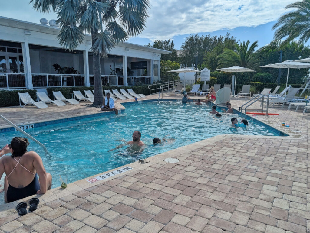 Marina Swimming Pool at Faro Blanco Resort Marathon Florida Keys 4