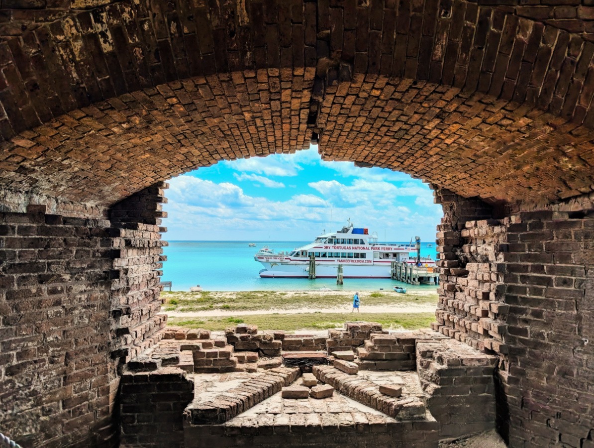 Taking the Boat to Dry Tortugas National Park from Key West