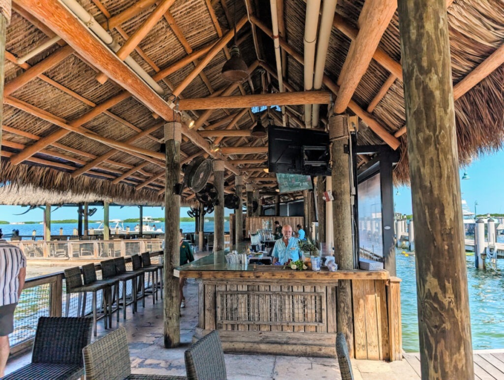 Bar at Islamorada Fish Company at Bass Pro Shop World Wide Sportsman Islamorada Florida Keys 1