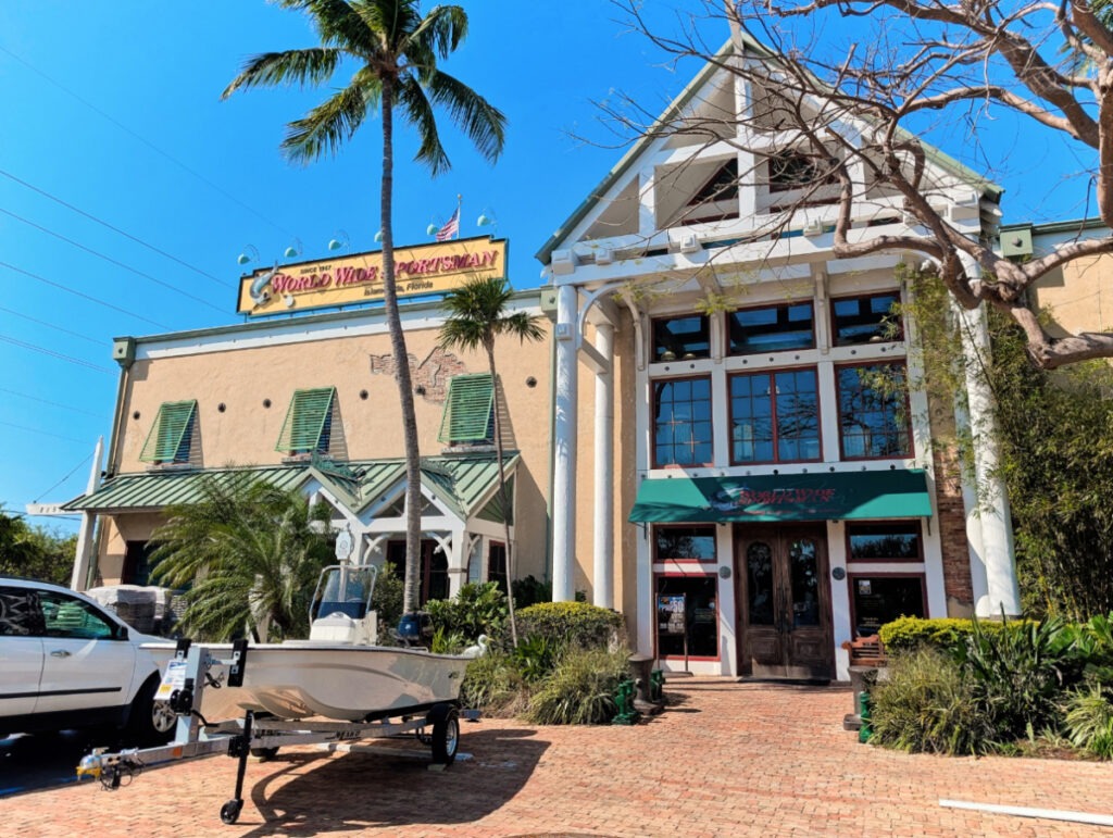 Exterior of Bass Pro Shop World Wide Sportsman Islamorada Florida Keys 2