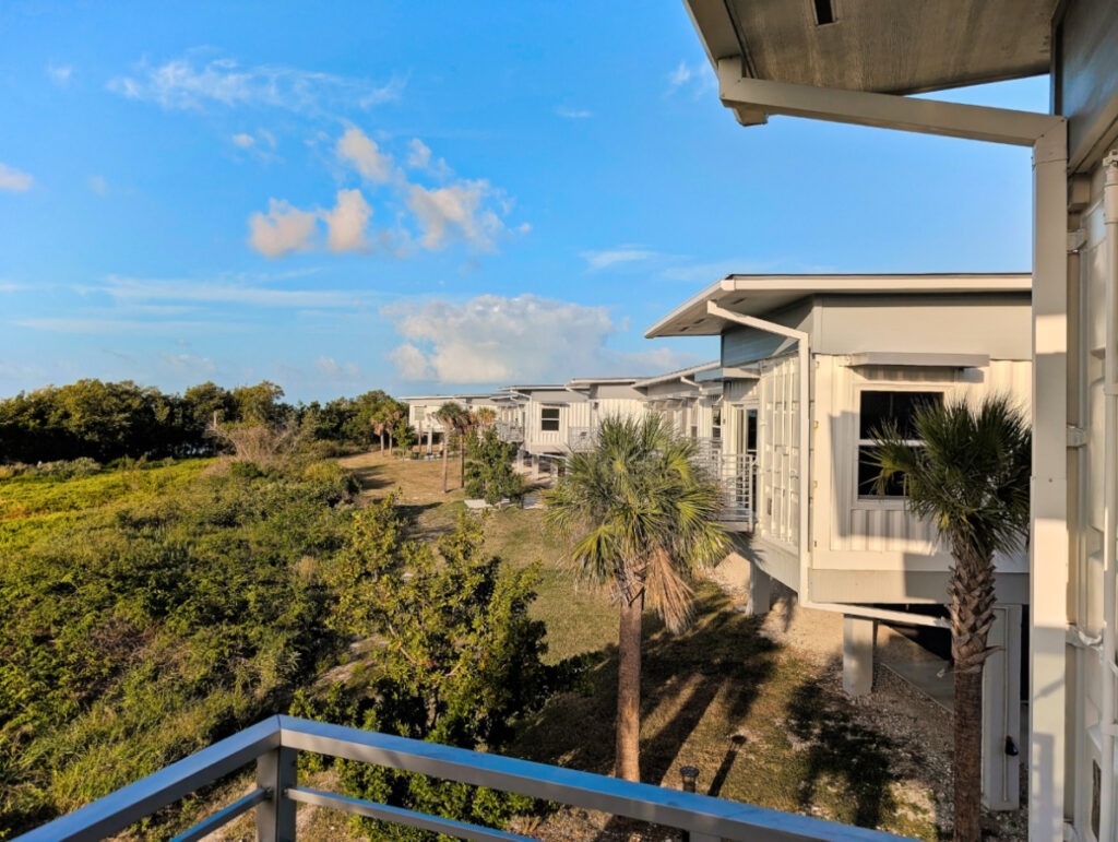 Exterior of Flamingo Lodge at Everglades National Park Florida 3