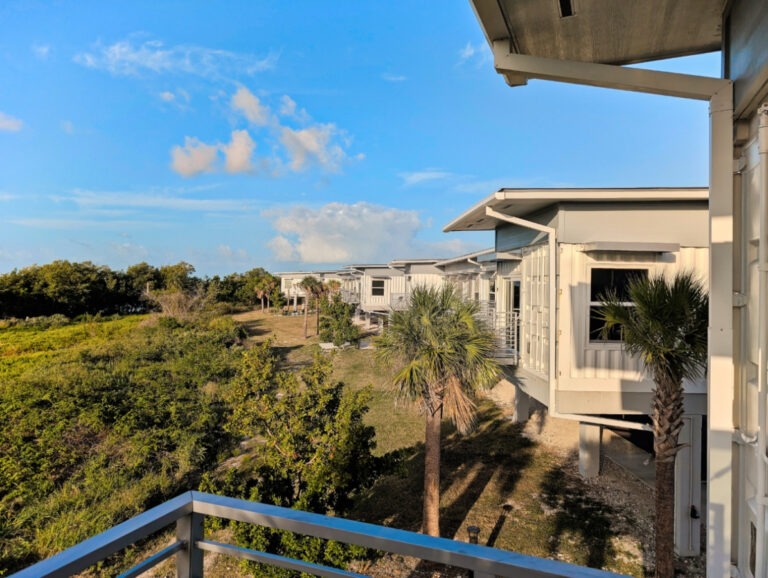 Exterior of Flamingo Lodge at Everglades National Park Florida 3
