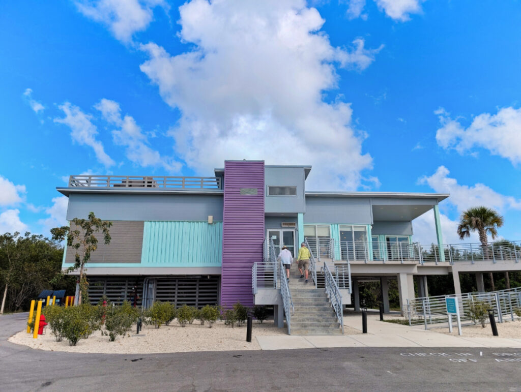 Exterior of Flamingo Lodge at Everglades National Park Florida 6
