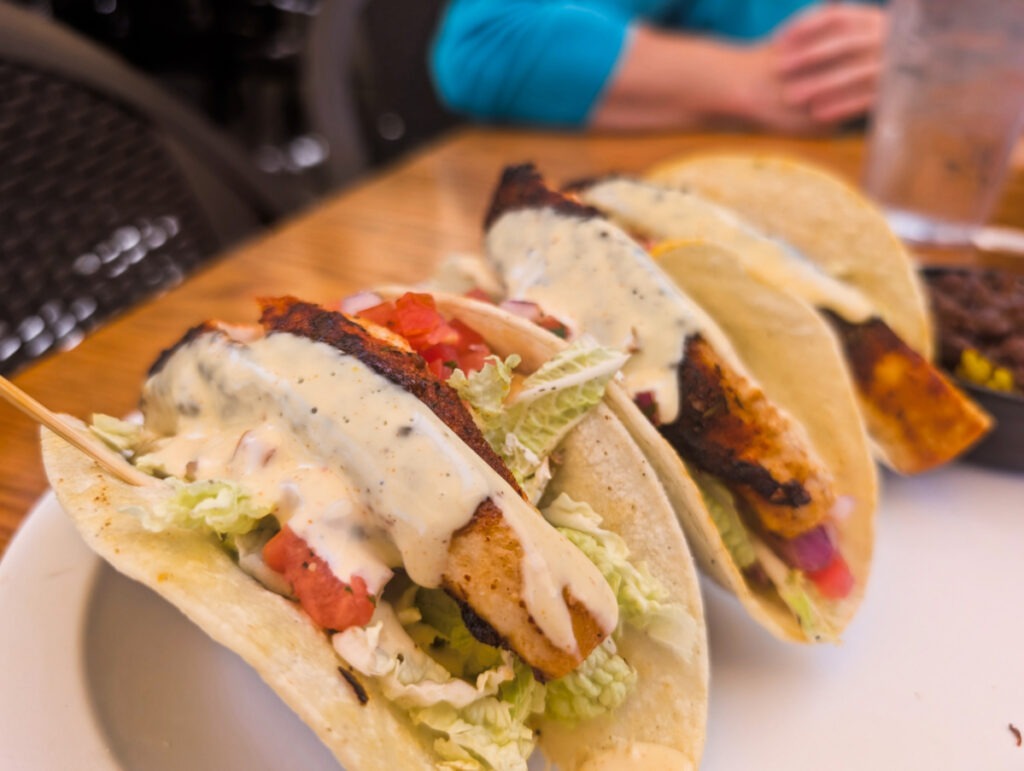 Fish Tacos at Robbies of Islamorada Florida Keys 2