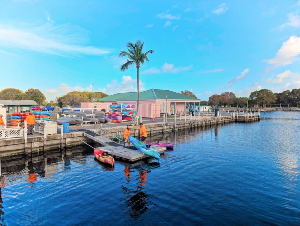 Kayaking Buttonwood Canal at Flamingo Everglades National Park Florida 2