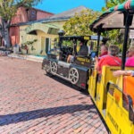 Conch Train Tour at Mallory Square Depot Key West Florida Keys 2