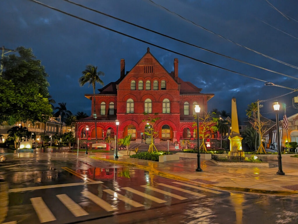 Customs House Museum during Ghosts and Gravestones Tour Key West Florida Keys 1
