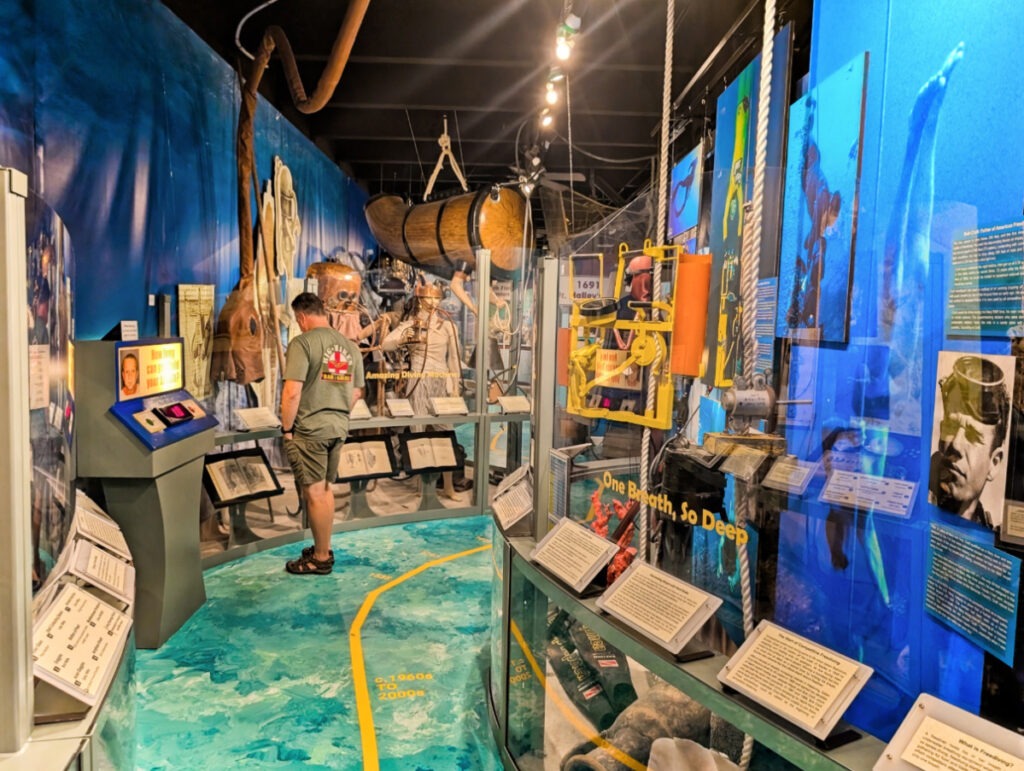 Diving Suit Exhibits at History of Diving Museum Islamorada Florida Keys 1