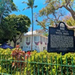 Exterior of Truman Little White House Key West Florida Keys 1
