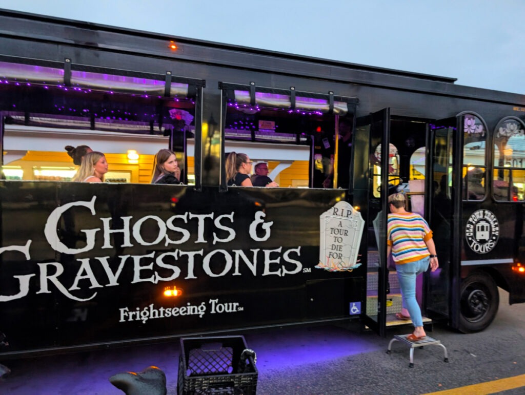 Ghosts and Gravestones Tour Trolley in Key West Florida Keys 1