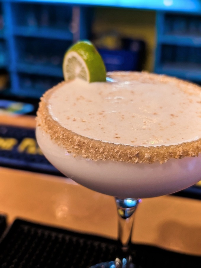 Key Lime Pie Martini at Islamorada Brewery and Distillery Florida Keys 1