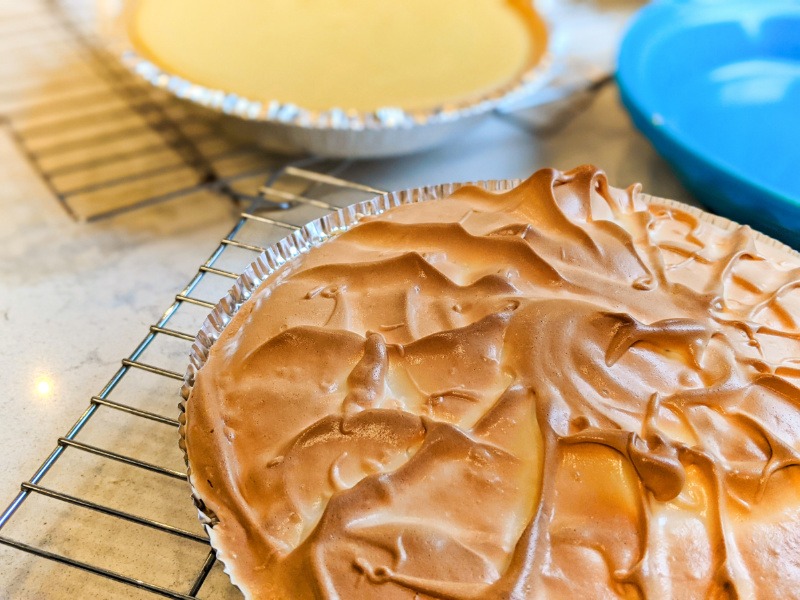 Key Lime Pie with Meringue