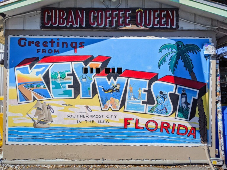 Key West Postcard Mural Florida Keys 2020 2