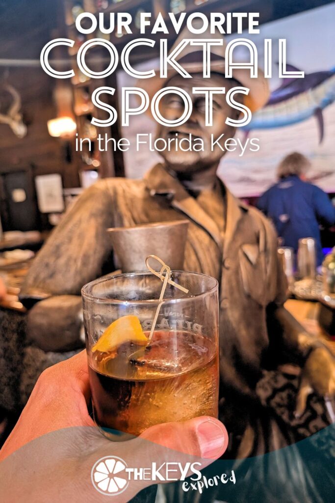 Our picks for the best cocktail spots in the Florida Keys range from tiki bars in Key Largo to Hemingway themed hangouts in Key West. Check out our favorite places to enjoy a cocktail with great menus, good vibes and beautiful Florida Keys views.