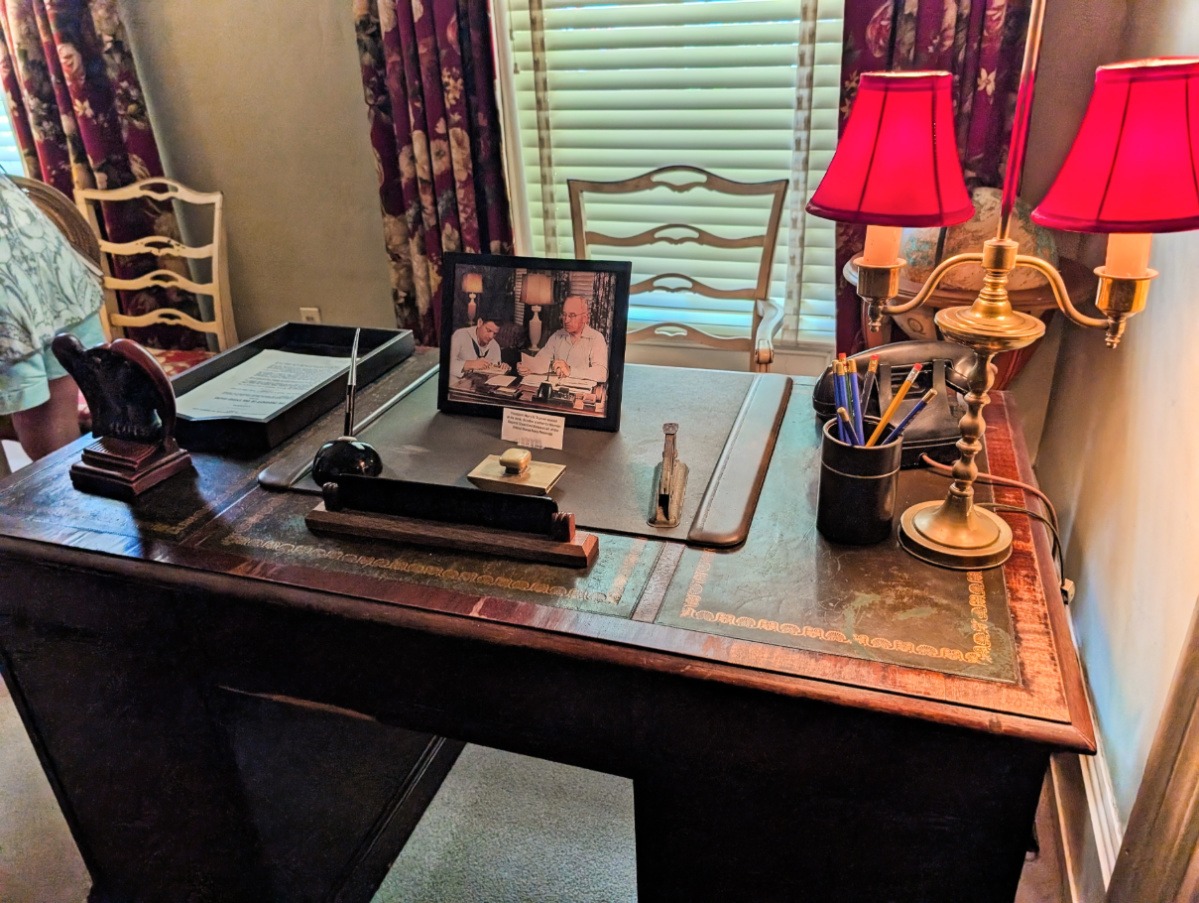 Presidential Desk at Truman Little White House Key West Florida Keys 1