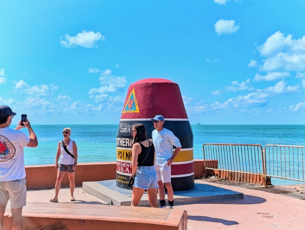 Southernmost Point Buoy from Conch Train Tour Key West Florida Keys 1
