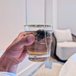 Drinking Tea in Indoor Relaxation Space at Ocean Spa at Faro Blanco Resort Marathon Florida Keys 1