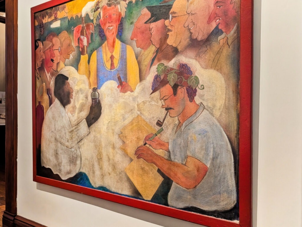 Ernest Hemingway Art at Key West Museum of Art and History Customs House Florida Keys 1