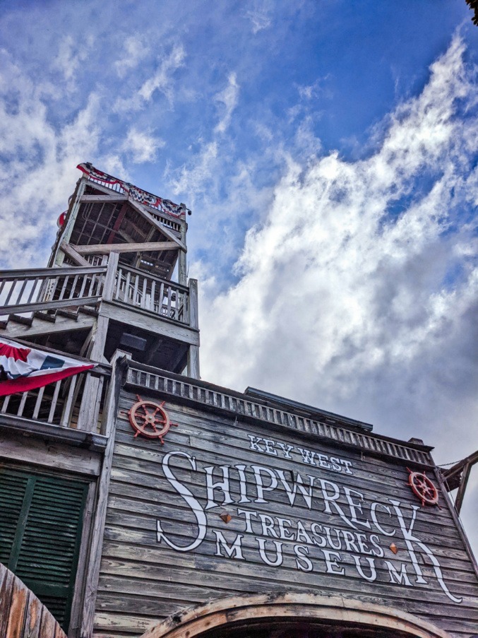 Exterior of Key West Shipwreck and Treasure Museum Mallory Square Key West Florida Keys