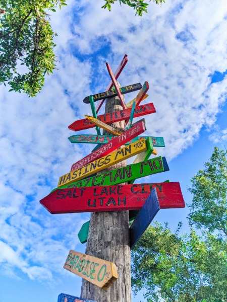 Landmark Sign at Bahia Honda State Park Big Pine Key Florida Keys 2020 2