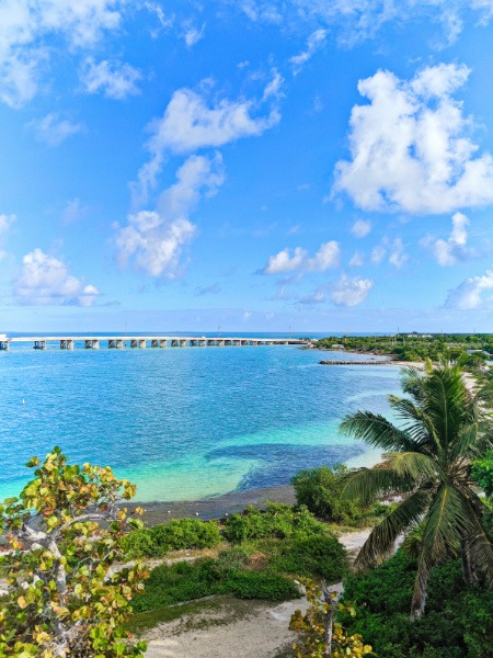 Overseas Highway from Bahia Honday State Park Big Pine Key Florida Keys 2020 2
