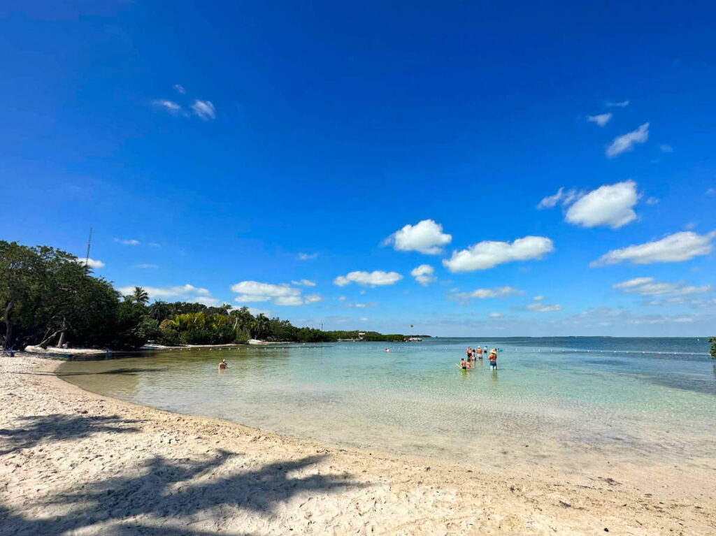 Beach at Founders Park Islamorada Florida Keys 1