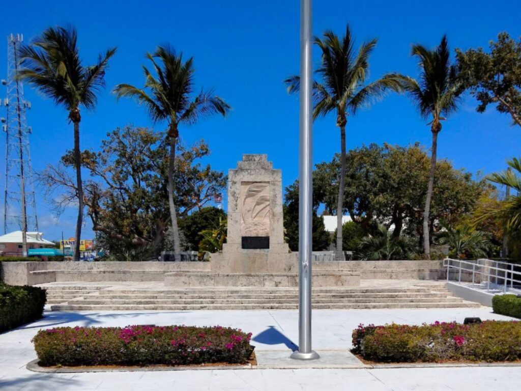 Hurricane Monument on Islamorada Florida Keys 1