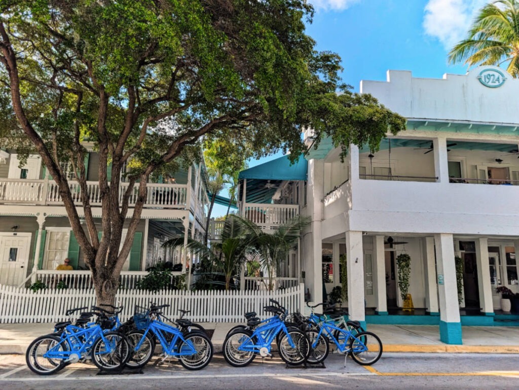 Exterior of Eden House Key West boutique hotel Florida Keys 1