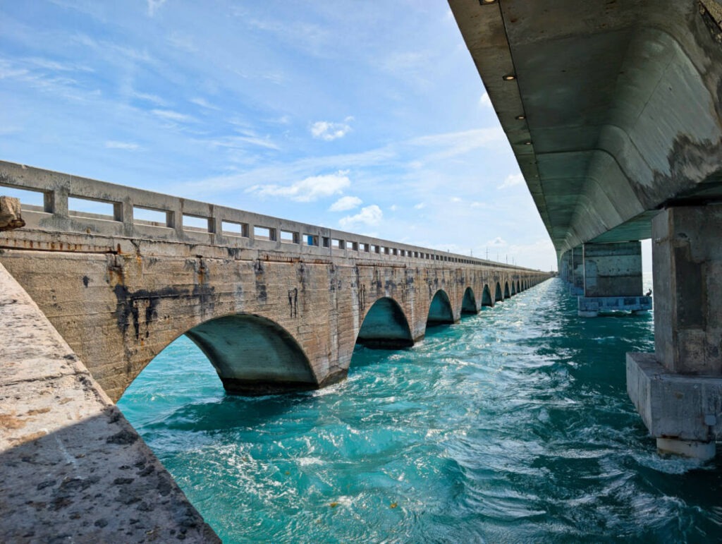 Old Arched Channel 5 Bridge Lower Florida Keys 3